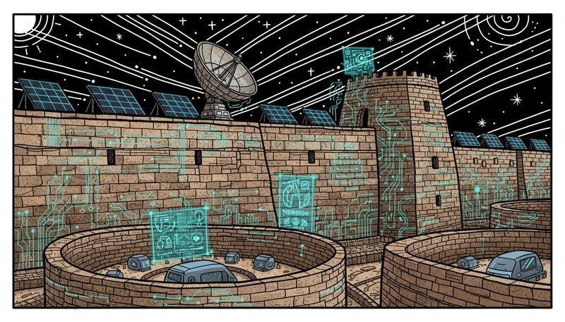 AfroMax architecture visualization representing scalable app design