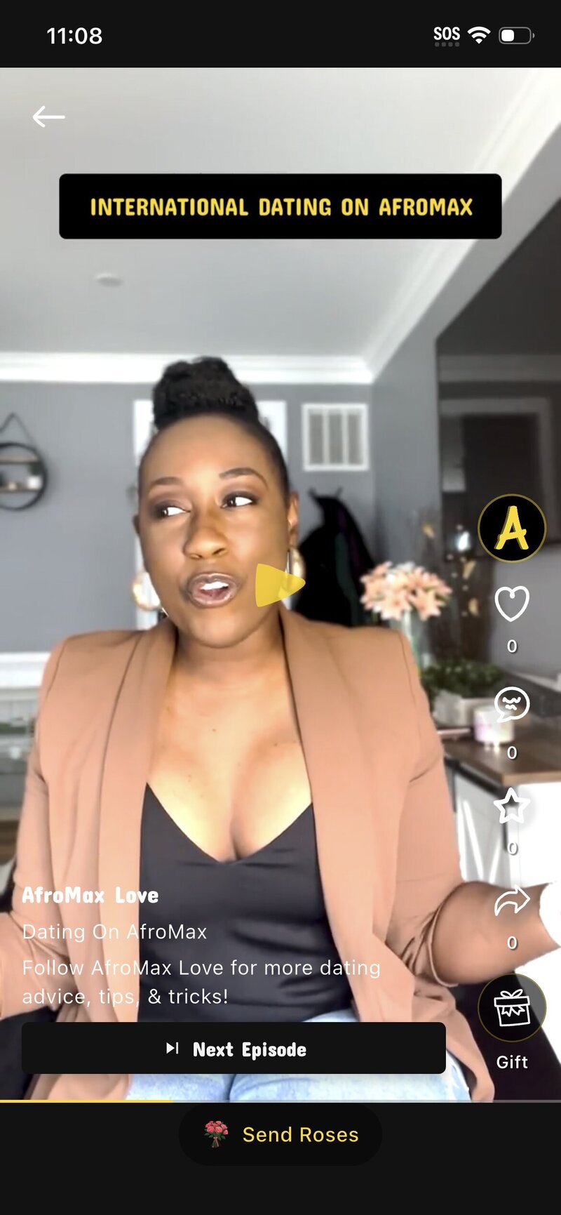 Play the next episode with one tap